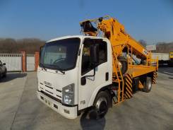 Isuzu Forward. Автобуровая с крановой установкой 2014г, 5 200 куб. см., 3 000 кг.