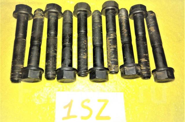 болт крышки коренного подшипника 4jg2. коренные болты. болт коренной крышки (0019923510). болт 55*19 jcb. коренные болты.