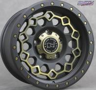 MLJ Black Rhino Diamante. 9.0x17", 5x150, ET12,  110,0. 