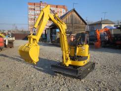Komatsu PC10MR. Японский экскаватор с гидролинией вес 1т, 0,03 куб. м.