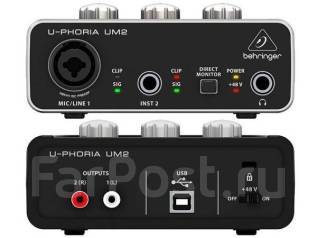 Внешняя звуковая карта behringer umc22