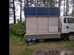 Самодельная модель. Будка дом, дом на кузов грузовичка, 3 000 куб. см.