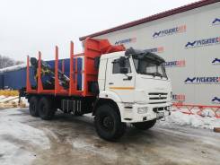Майкопский машиностроительный завод Майман-100S. Сортиментовоз Камаз с КМУ Майман 100 S б/у (2018 г., 4014км., 627 м. ч), 6x6