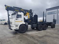 КамАЗ 43118 Сайгак. Камаз 43118 Лесовоз с ГМУ Palfinger Велмаш Vm 10L74, 15 000 куб. см., 10 000 кг., 6x6