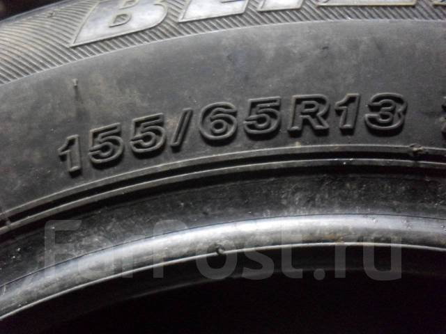 Bridgestone Blizzak Revo GZ. зимние, без шипов, б/у, износ 5 % фото