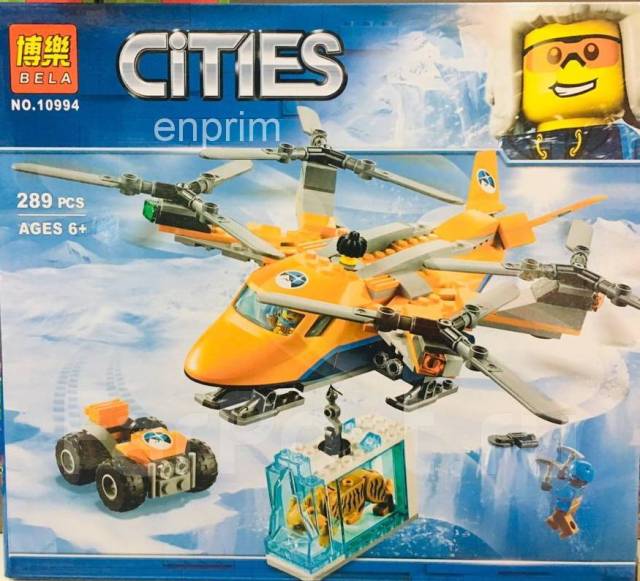 Конструктор Bela (аналог LEGO) 10994 Арктический вертолёт, новый, в ...