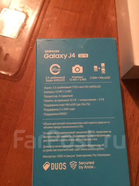 Samsung Galaxy J4. �/�, ������, 3G, 4G LTE ����