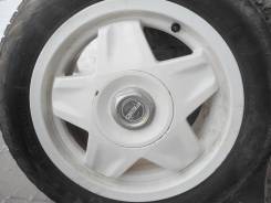 Bridgestone Feid белые на R14 4x114,3/5x114,3 Bridgestone WS60 175/65. 6.0x14" 4x114.30, 5x114.30 ET20 ЦО 72,6 мм.
