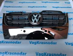 Решетка радиатора. Volkswagen Jetta, 1K2, 1K5 Двигатели: AXX, BKC, BKD, BLR, BLS, BLX, BLY, BMY, BPY, BSE, BSF, BVY, BVZ, BWA, BXE, CAWB, CBDB, CBFA...