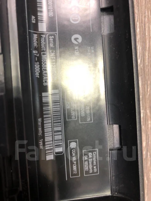 HP Pavilion g7-1000er ����