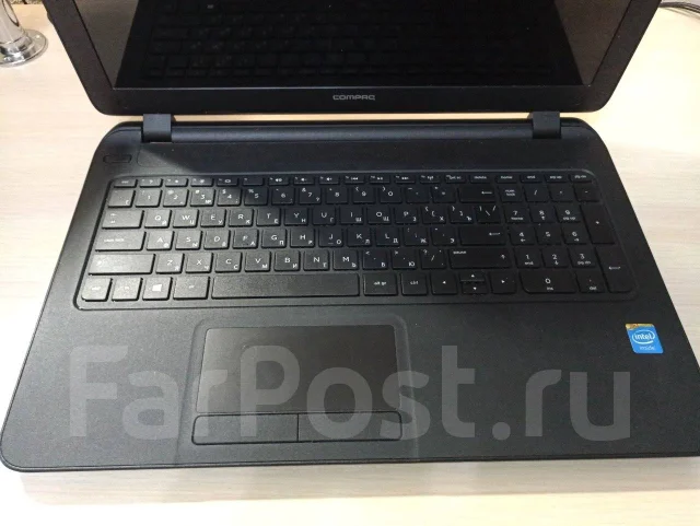 Compaq 15-f102ur. 15.6", 2 167����, ��� 4 ��, ���� 500���, WiFi: 1, Bluetooth: 1, ����������� �� 5��. ����