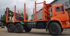 Велмаш VM10L74. Сортиментовоз Велмаш-С VM10L74 на шасси Камаз 43118, 10 850 куб. см., 10 000 кг., 6x6