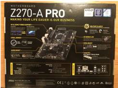 Материнская плата MSI Z270-A PRO в Комсомольске-на-Амуре Z270