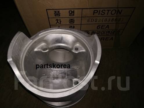 Поршень ДВС Hyundai D6AC, D6AB,6D22, D=130, форкам=80мм 2341183803 RPR ...
