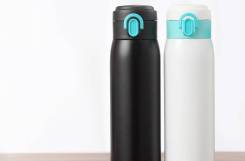 Термос Xiaomi Viomi Stainless Vacuum 460ml Черный Оригинал во Владивостоке Термосы.
