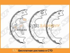 Колодки ручного тормоза Toyota LAND Cruiser 98-07 (комплект 4шт) SAT / ST4655060060 во Владивостоке Колодки ручного тормоза TOYOTA LAND CRUISER 98-07 (комплект 4шт) SAT / ST4655060060