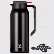 Термос Xiaomi Viomi Steel Vacuum Pot 1.5L Black во Владивостоке Термосы.