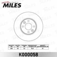 Диск тормозной. Nissan: Wingroad, Tiida, Cube Cubic, Micra C+C, Cube, Bluebird Sylphy, Micra, Sylphy, Tiida Latio, March, AD, Note Renault Megane Rena...