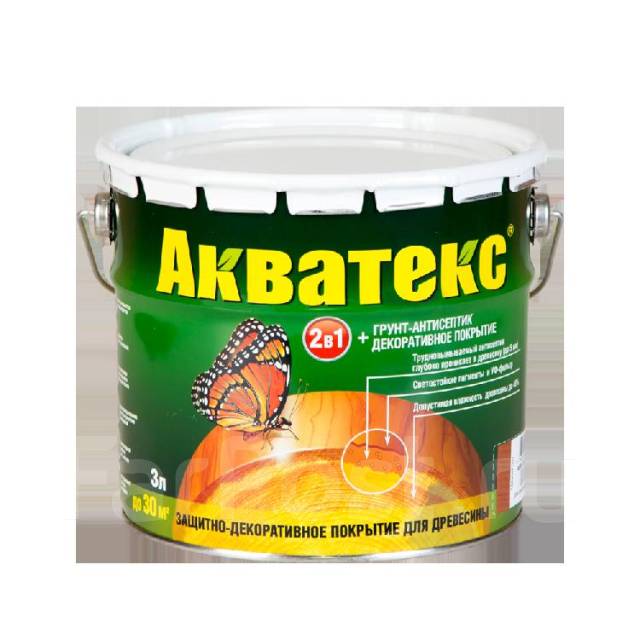Пропитки "Акватекс" орех 3л, в наличии. Цена: 1 500₽ в Артеме