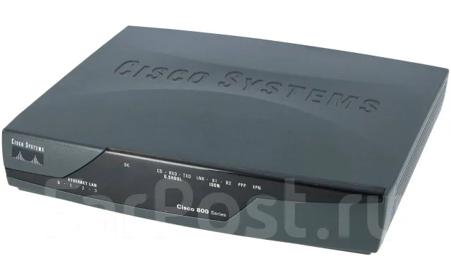 Маршрутизатор Cisco 857-K9, новый, в наличии. Цена: 1 000₽ во Владивостоке