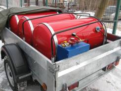 Кургандормаш. Прицеп газгольдер курганский 600л, 750 кг.
