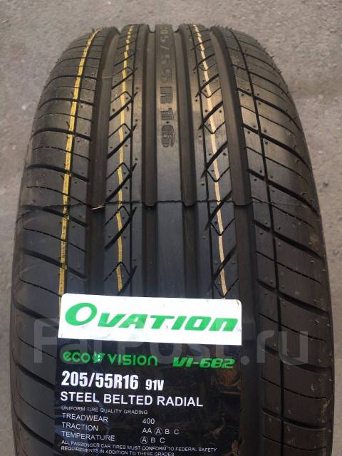 Ovation EcoVision VI-682, 205/55 R16, 16", 5 шт, в наличии, 205 мм, 55 ...