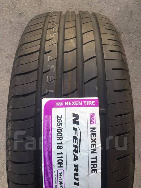 Шина nexen ru1. Nexen 265/60/18. Nexen Fera ru5 265/60 r18 всесезонные. Нексен шины 265/60 r18 лето. Автошина Nexen 235/60r18 n Fera ru1 103h TL арт. Nxk13596.