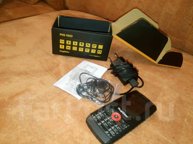 RugGear RG160. �/�, ������, 3G, Dual-SIM, ��������� ����