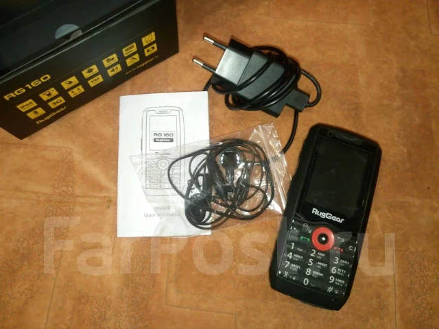 RugGear RG160. �/�, ������, 3G, Dual-SIM, ��������� ����