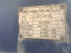 Korea Trailer. Трал HL3-2DNXW, 58 000 кг.