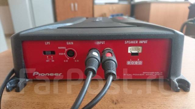 Усилитель звука Pioneer GM-A3602, 400W, 2-канальный, б/у, в наличии ...