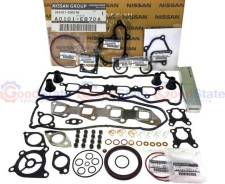 Комплект прокладок двигателя. Nissan: Cabstar, Navara, NP300, King Cab, Vanette Truck, Altima, Lucino, Figaro, NX-Coupe, 370Z, Almera, Civilian, Cedri...