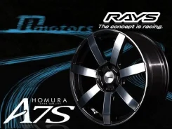 RAYS Homura A7S. 7.5x18", 5x114.3, ET48 ����