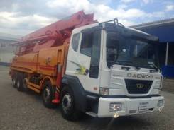 Daewoo Novus. Автобетононасос KCP 52ZX200 на базе 2007г., 12 000 куб. см., 52,00 м.