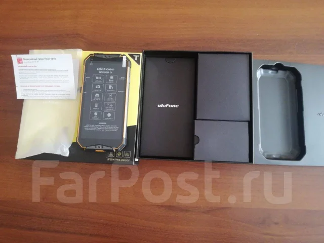 Ulefone Armor 3T. �����, ������, 4G LTE, Dual-SIM, ���������� ����