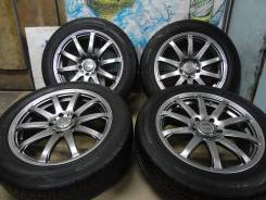 Продам Отличные Фирменные колёса RAYS G-Games+Лето Жир 215/55R17. 7.0x17" 5x114.30 ET48
