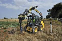 New Holland L218. Мини-погрузчик со стандартным ковшом, 818 кг., Дизельный, 0,47 куб. м.