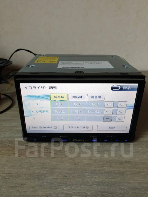 KENWOOD MDV-L401 DVD/TV/USB/SD対応ナビ 重かっ 更新済み