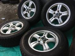 Шикарные WEDS Keeler + 285/60R18 Б/П по РФ для LC 100/200 из Японии. 8.0x18" 5x150.00 ET52