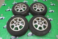Оригинальные диски Toyota Mark II jzx 90 R15 летняя резина Dunlop. 6.0x15" 5x114.30 ET50