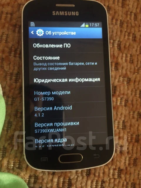Samsung Galaxy Trend. �/�, ������, 3G ����