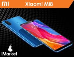 Xiaomi Mi8. Новый, 64 Гб, Синий