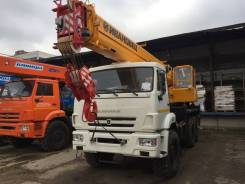 Ивановец КС-45717К-3. Автокран Камаз 43118 25 тонн и 21.4 метр, 21,40 м.