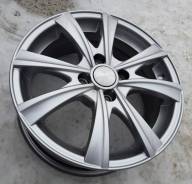 Новые литые диски Skad Мальта на Kia Rio, Hyundai Solaris R15 в Уфе Скад Мальта. 6.0x15", 4x100.00, ET48, ЦО 54,1 мм.