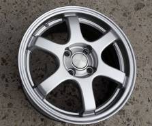 Новые литые диски Skad Киото на Kia Rio, Hyundai Solaris R15 в Уфе Скад Киото. 6.0x15", 4x100.00, ET48, ЦО 54,1 мм.
