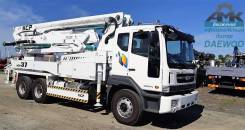 KCP 37ZX170. Автобетононасос KCP37ZX на шасси Daewoo Novus 6x4, новый 2018г. в., 10 964 куб. см., 37,00 м.