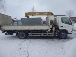 Hino Dutro. Продам манипулятор HINO Dutro, 5 300 куб. см., 4 000 кг., 4x2