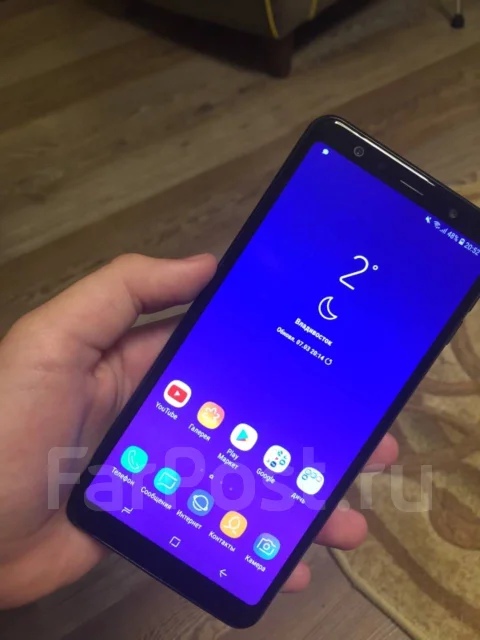 Samsung Galaxy A7 2018. �/�, ������, 3G, 4G LTE, Dual-SIM, NFC ����