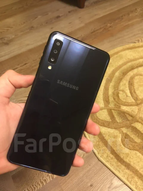 Samsung Galaxy A7 2018. �/�, ������, 3G, 4G LTE, Dual-SIM, NFC ����