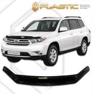 Дефлектор капота. Toyota Highlander, ASU40, GSU40, GSU40L, GSU45, GVU48 Двигатели: 1ARFE, 2GRFE, 2GRFXE